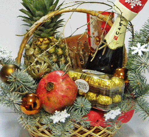 Christmas gifts: gift baskets for men and women